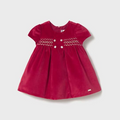 Robe velours MC