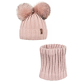 Bonnet et cache-cou double polaire 56cm