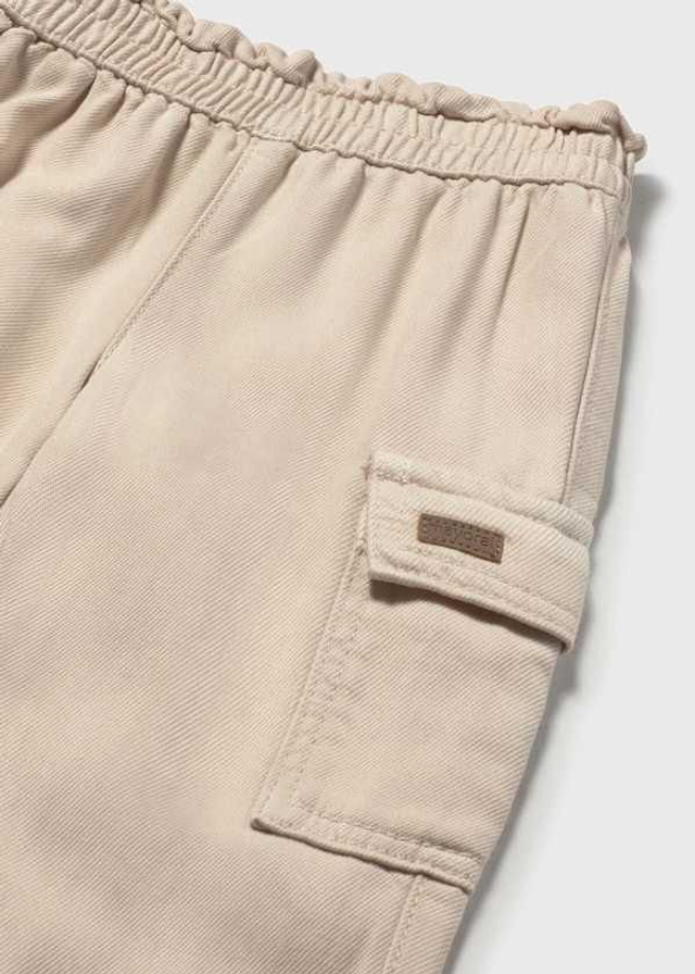 Pantalon cargo beige