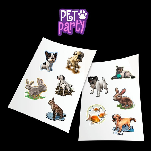 Tattoos "PET PARTY"