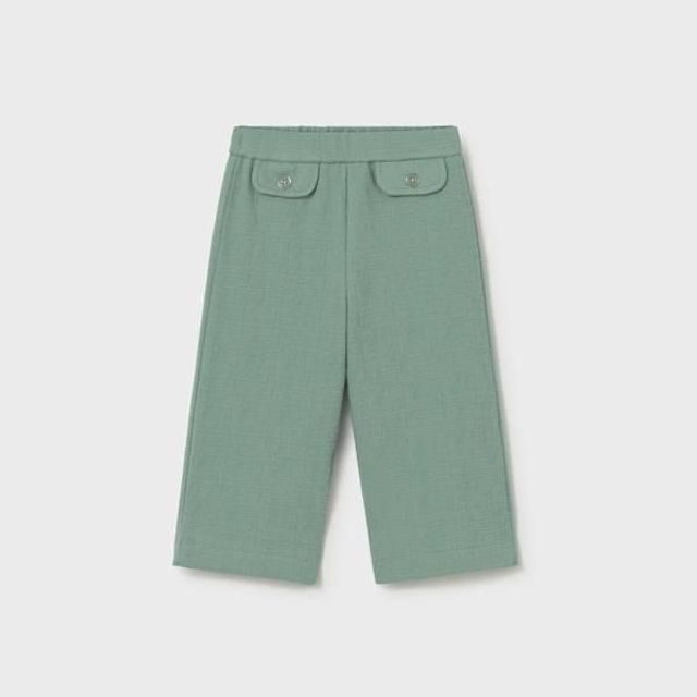 Pantalon en maille verte