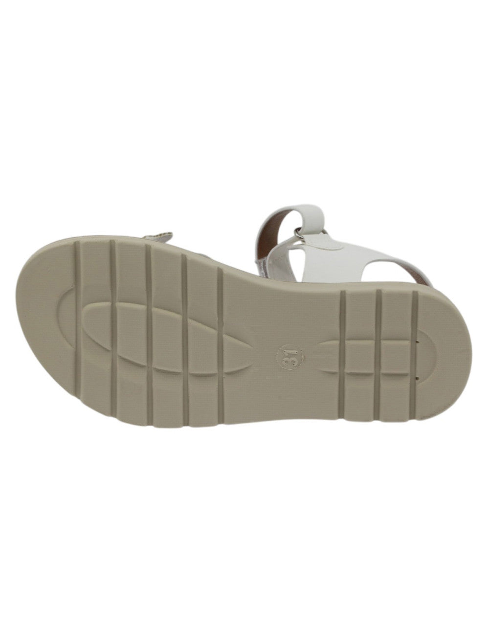 Sandales blanches "Papillon"
